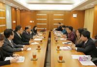 中山市政府代表團與香港中文大學代表舉行會議